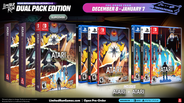 Switch Limited Run #223 & #224: Atari Recharged Collection 3 + 4 Dual Pack Edition