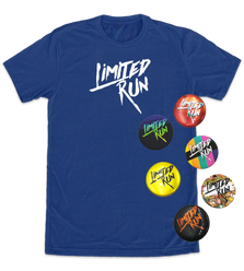 Limited Run T-Shirt (Blue/White)