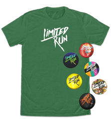 Limited Run T-Shirt (Green/White)
